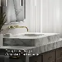 Kohler T14414-4-AF Purist W-M Lav Trim 9 90-Deg Spt Lvr