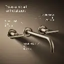 Kohler T14414-4-BV Purist W-M Lav Trim, 9 90 Deg Spt, Lvr