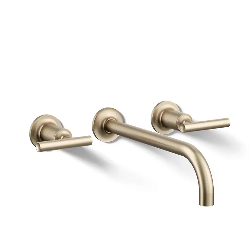 Kohler T14414-4-BV Purist W-M Lav Trim, 9 90 Deg Spt, Lvr