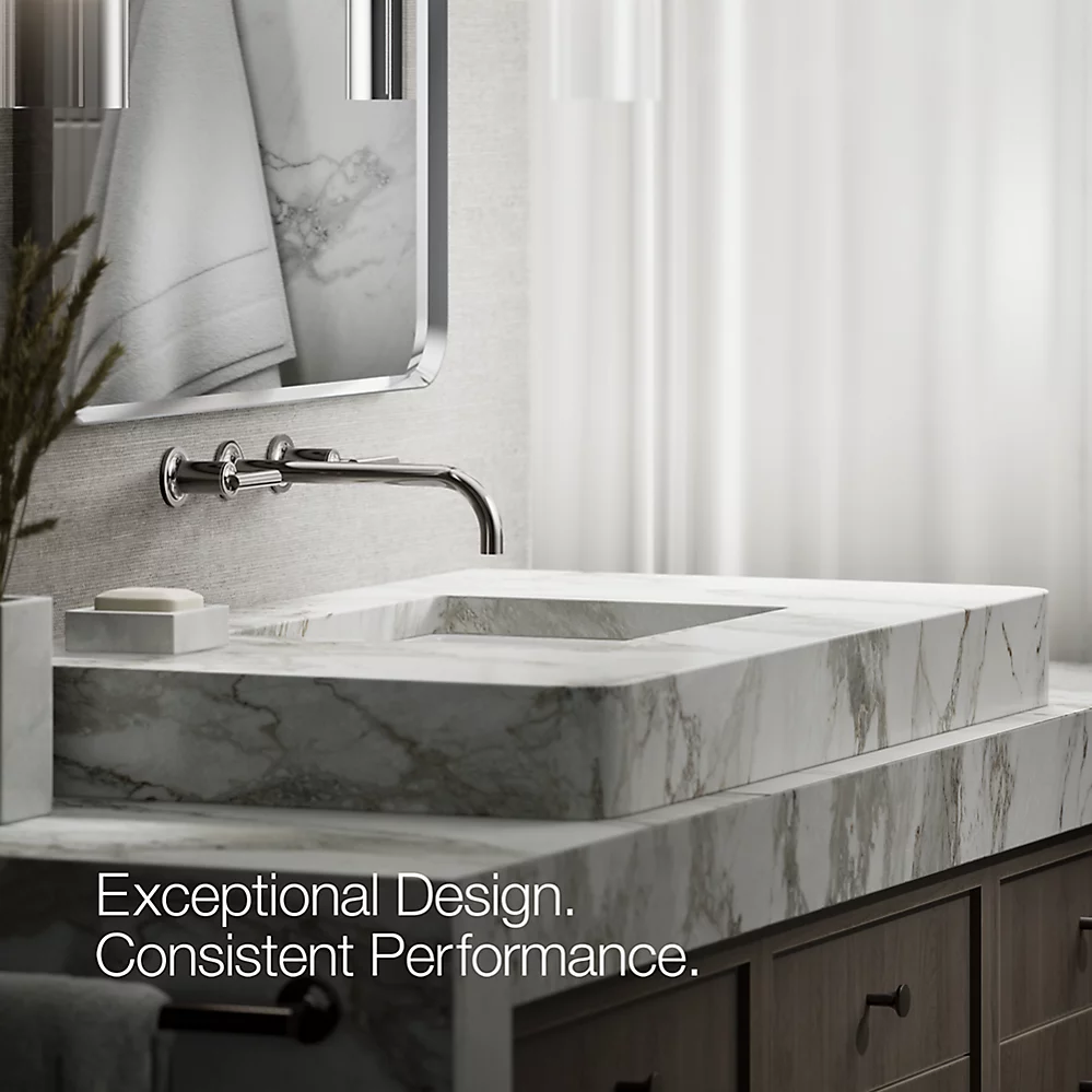 Kohler T14414-4-TT Purist W-M Lav Trim 9 90-Deg Spt Lvr