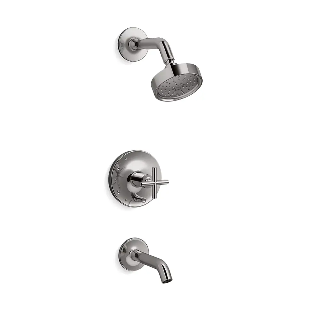 Kohler T14420-3G-TT Purist R/T B&S Trm/Crs Hdls,35-Deg Spt