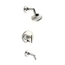 Kohler T14420-4-SN Purist R/T B&S Trm/Lvr Hdls,35 Deg Spt