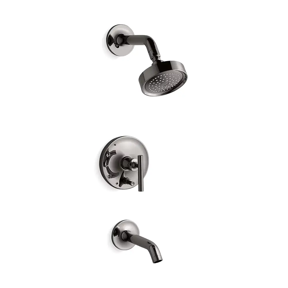 Kohler T14420-4-TT Purist R/T B&S Trm/Lvr Hdls,35 Deg Spt