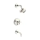 Kohler T14421-3-SN Purist R/T B&S Trm/Crs Hdls,90-Deg Spt
