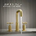 Kohler T14428-3-2MB Purist Deck-Mount Bath Faucet Trim