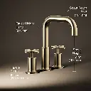 Kohler T14428-3-AF Purist Deck-Mount Bath Faucet Trim