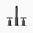 Kohler T14428-3-BL Purist Deck-Mount Bath Faucet Trim