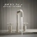 Kohler T14428-3-BN Purist Deck-Mount Bath Faucet Trim