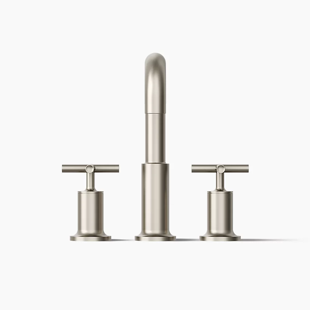 Kohler T14428-3-BN Purist Deck-Mount Bath Faucet Trim