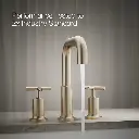 Kohler T14428-3-BV Purist Deck-Mount Bath Faucet Trim