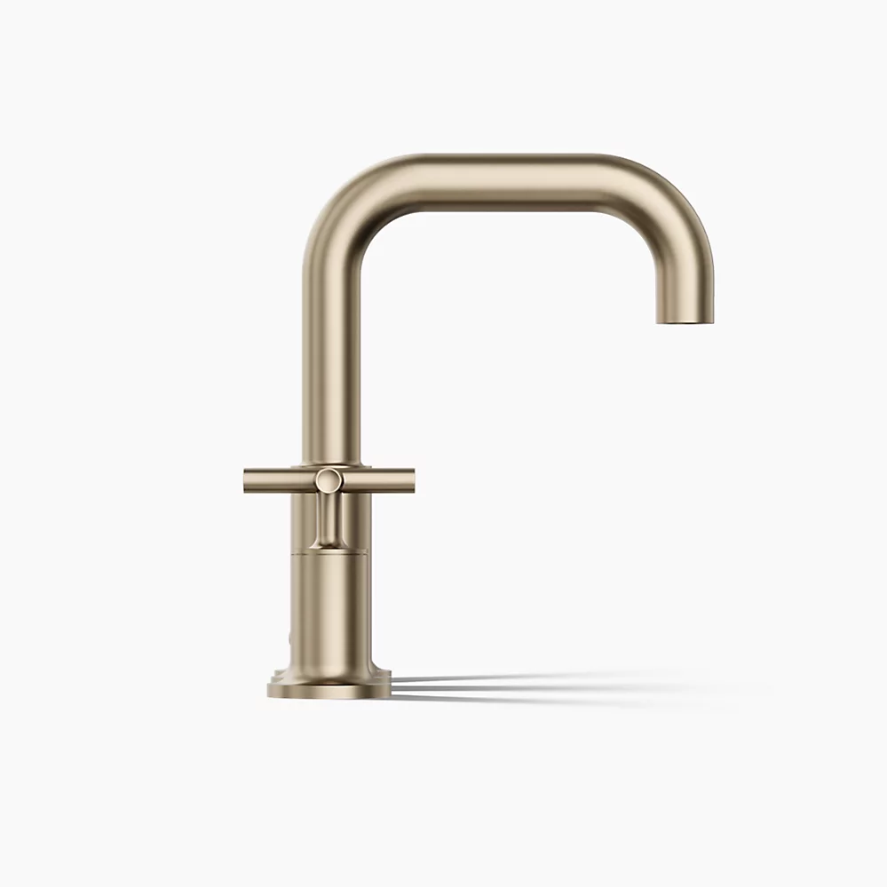 Kohler T14428-3-BV Purist Deck-Mount Bath Faucet Trim