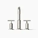 Kohler T14428-3-SN Purist Deck-Mount Bath Faucet Trim