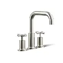 Kohler T14428-3-SN Purist Deck-Mount Bath Faucet Trim