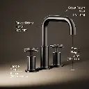 Kohler T14428-3-TT Purist Deck-Mount Bath Faucet Trim