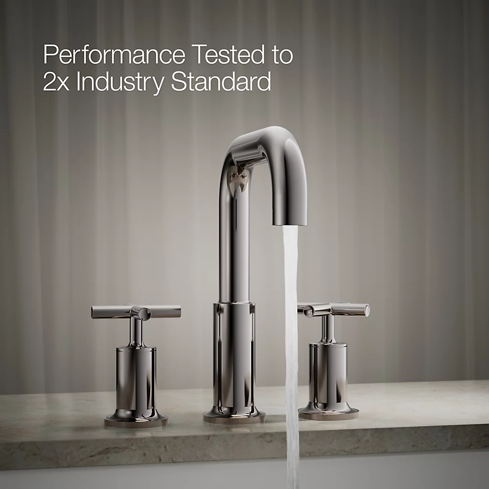 Kohler T14428-3-TT Purist Deck-Mount Bath Faucet Trim