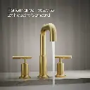 Kohler T14428-4-2MB Purist Deck-Mount Faucet Trim