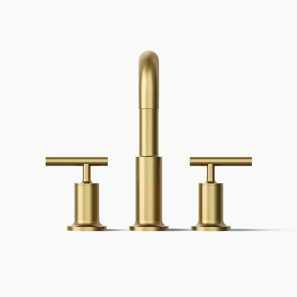Kohler T14428-4-2MB Purist Deck-Mount Faucet Trim