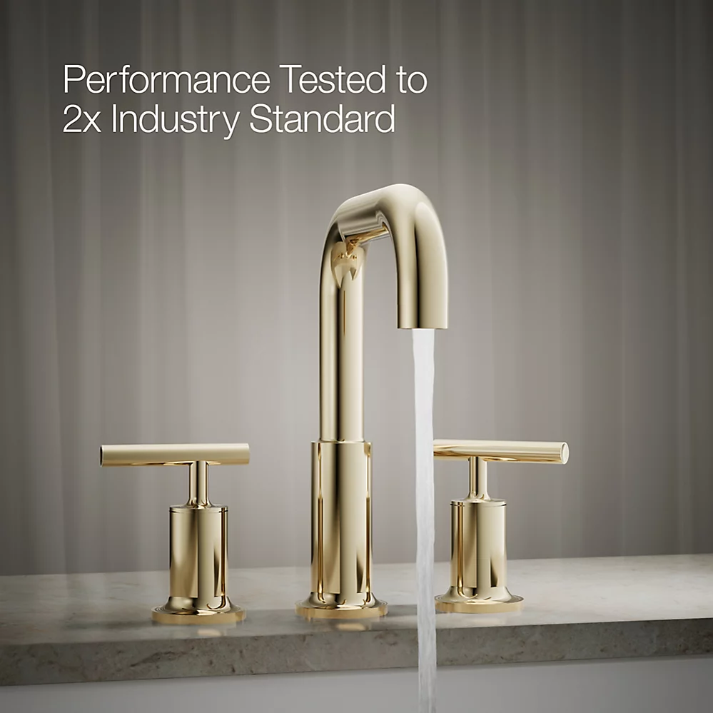 Kohler T14428-4-AF Purist Deck-Mount Faucet Trim