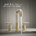 Kohler T14428-4-AF Purist Deck-Mount Faucet Trim