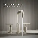 Kohler T14428-4-BN Purist Deck-Mount Faucet Trim