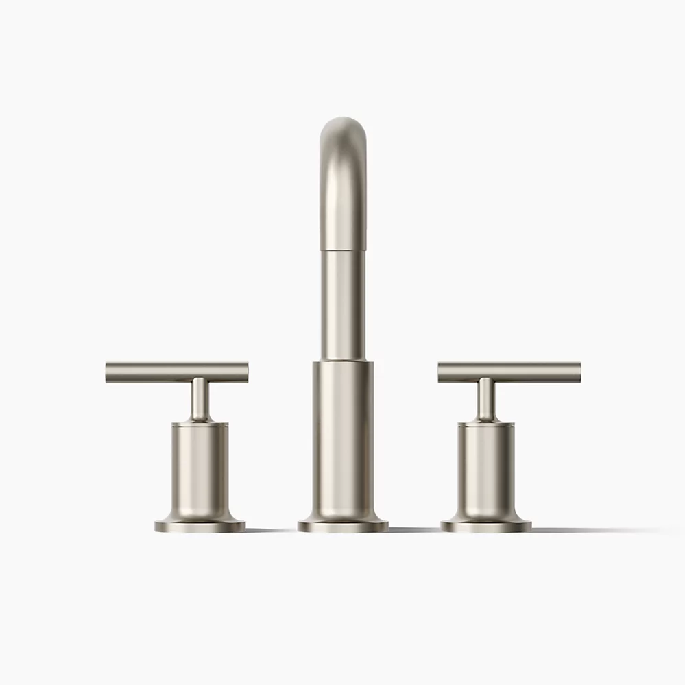 Kohler T14428-4-BN Purist Deck-Mount Faucet Trim