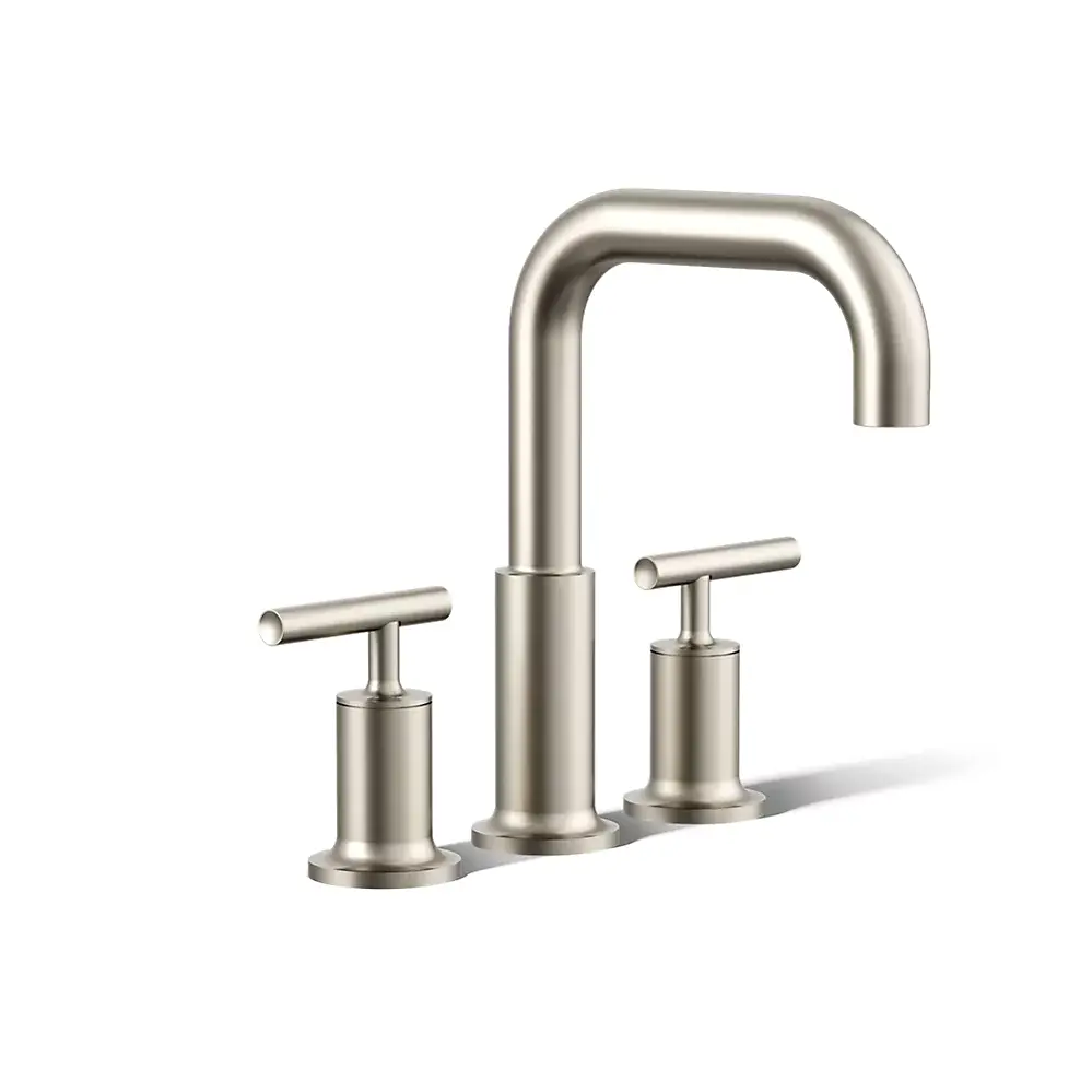 Kohler T14428-4-BN Purist Deck-Mount Faucet Trim
