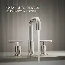 Kohler T14428-4-SN Purist Deck-Mount Faucet Trim