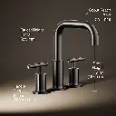 Kohler T14428-4-TT Purist Deck-Mount Faucet Trim