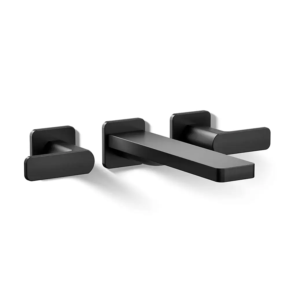 Kohler T23491-4-BL Parallel 2H Wm Bath Faucet Trm Lever