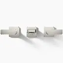 Kohler T23491-4-SN Parallel 2H Wm Bath Faucet Trm Lever
