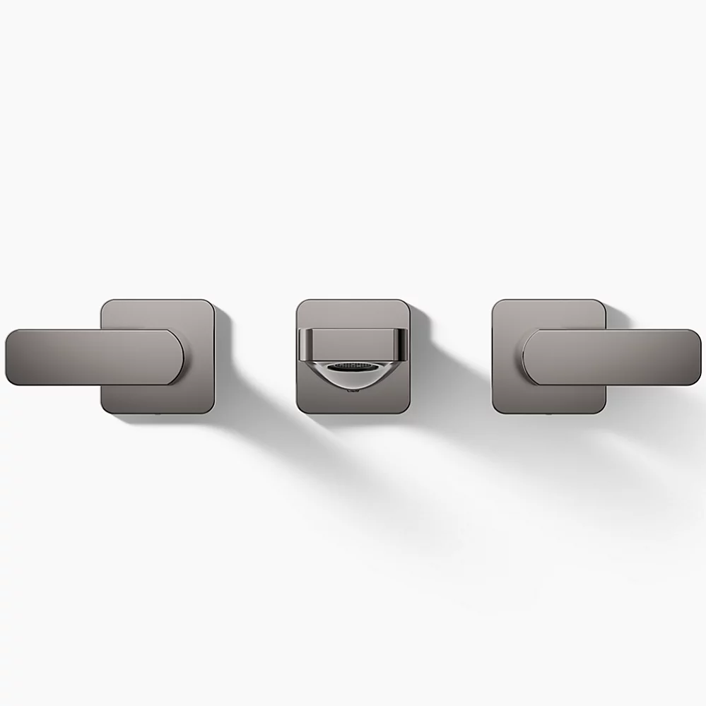 Kohler T23491-4-TT Parallel 2H Wm Bath Faucet Trm Lever