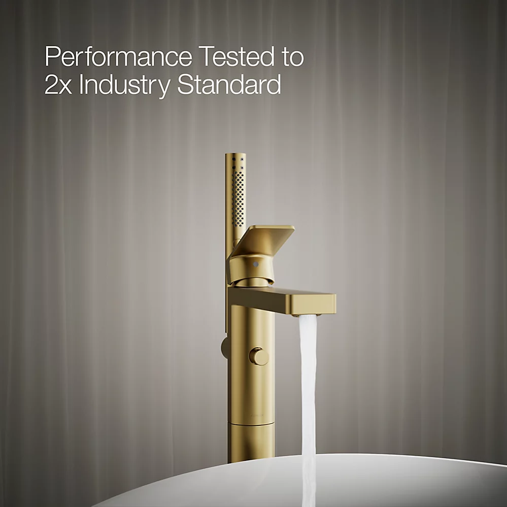 Kohler T23492-4-2MB Parallel Freestanding Bath Faucet Trim