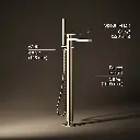 Kohler T23492-4-AF Parallel Freestanding Bath Faucet Trim