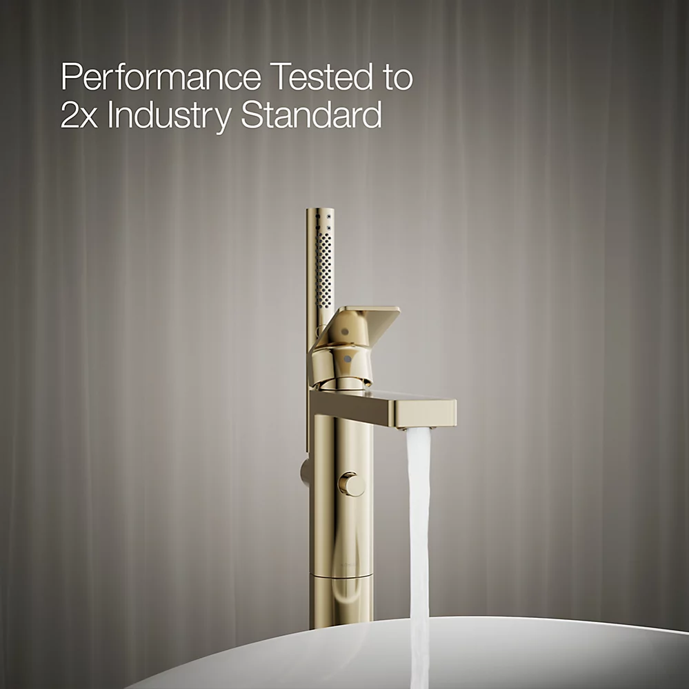 Kohler T23492-4-AF Parallel Freestanding Bath Faucet Trim