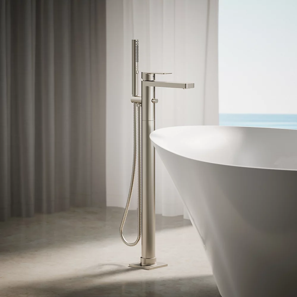 Kohler T23492-4-BN Parallel Freestanding Bath Faucet Trim