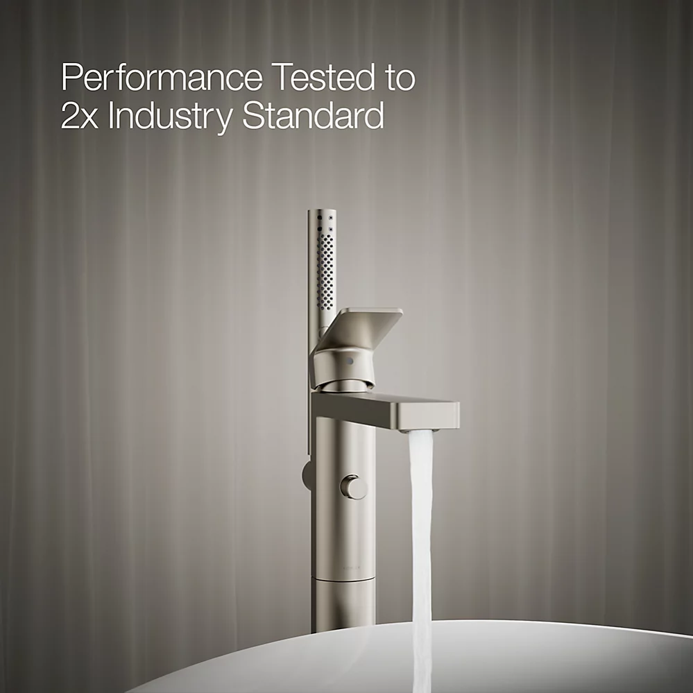 Kohler T23492-4-BN Parallel Freestanding Bath Faucet Trim