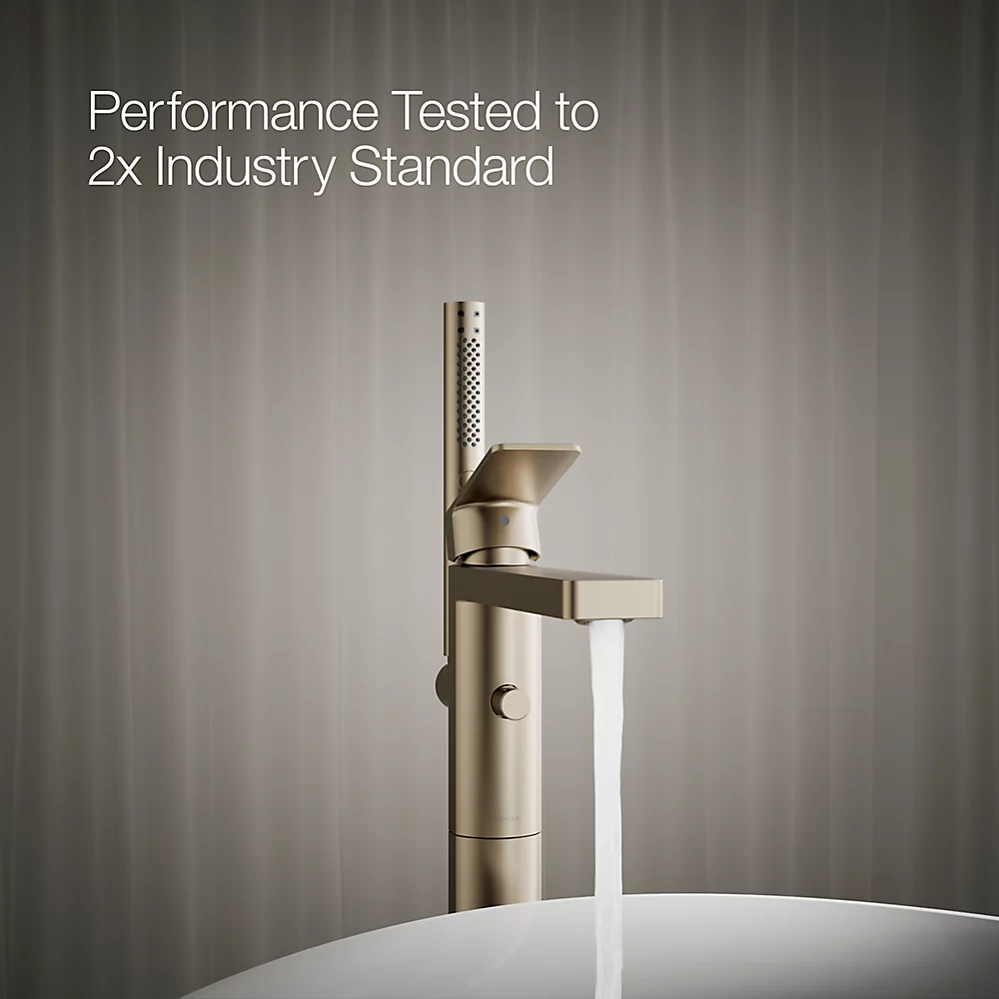 Kohler T23492-4-BV Parallel Freestanding Bath Faucet Trim