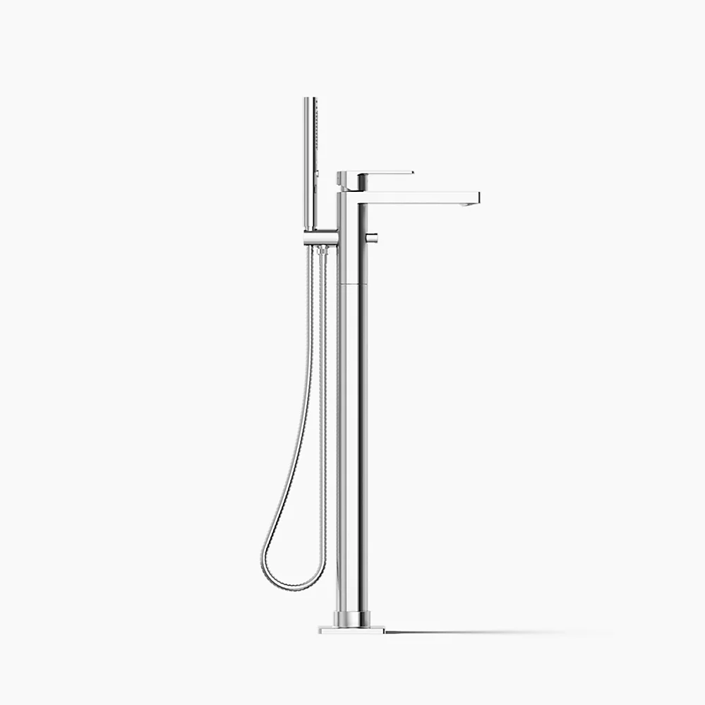 Kohler T23492-4-CP Parallel Freestanding Bath Faucet Trim