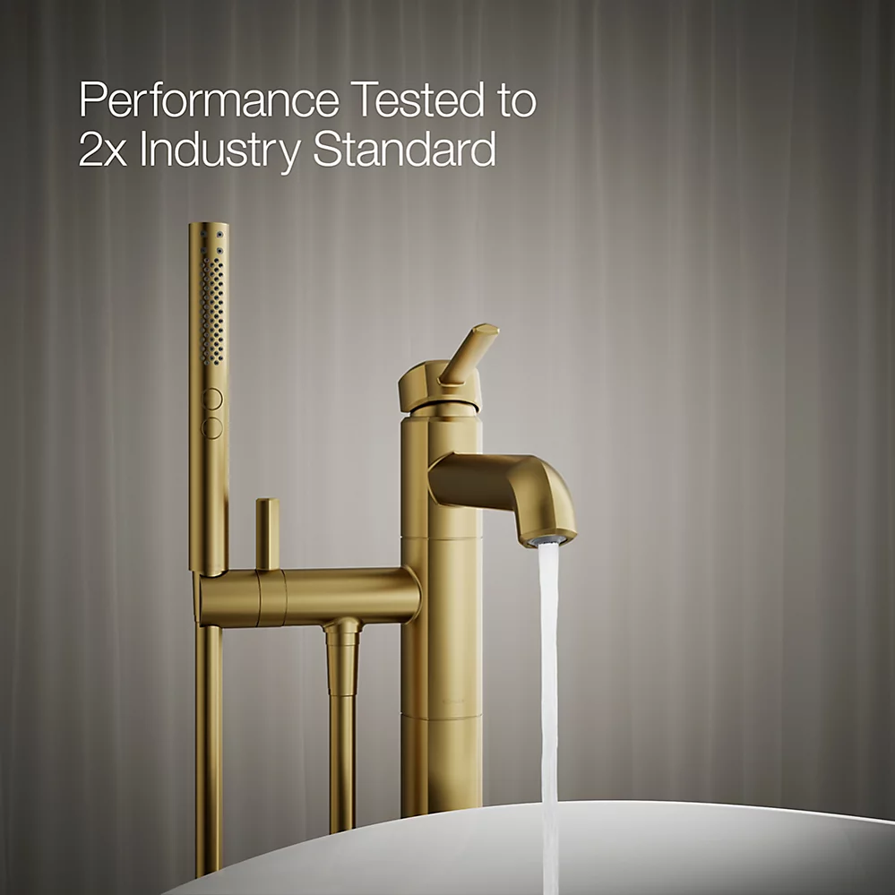 Kohler T27025-4-2MB Occasion Freestanding Bath Filler