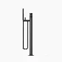 Kohler T27025-4-BL Occasion Freestanding Bath Filler