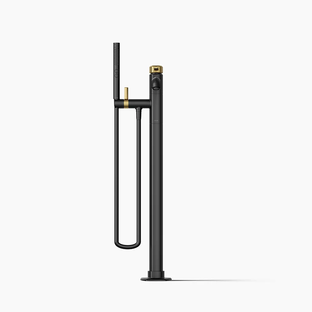 Kohler T27025-4-BMB Occasion Freestanding Bath Filler