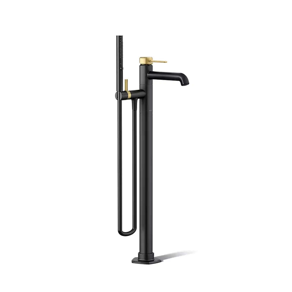 Kohler T27025-4-BMB Occasion Freestanding Bath Filler