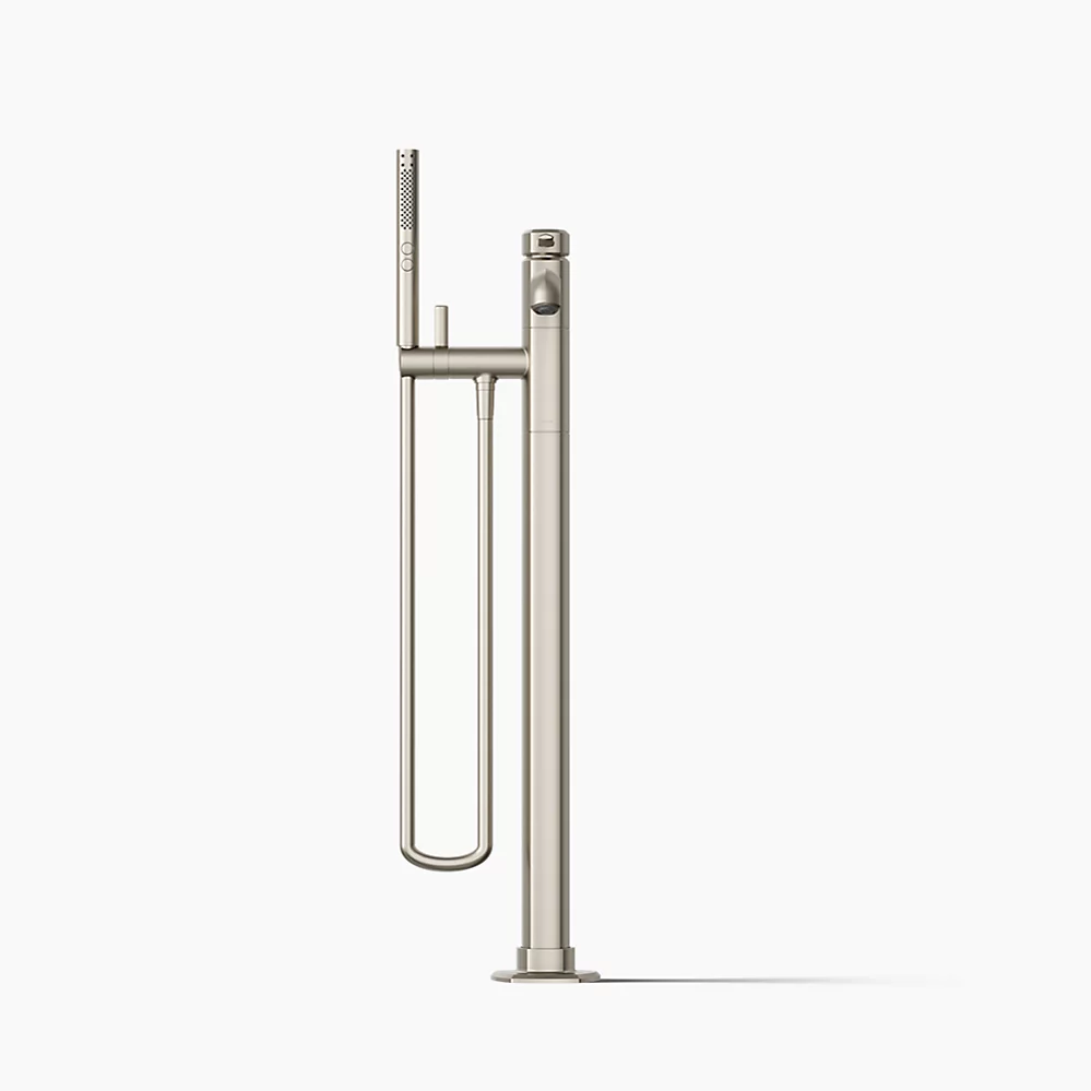 Kohler T27025-4-BN Occasion Freestanding Bath Filler