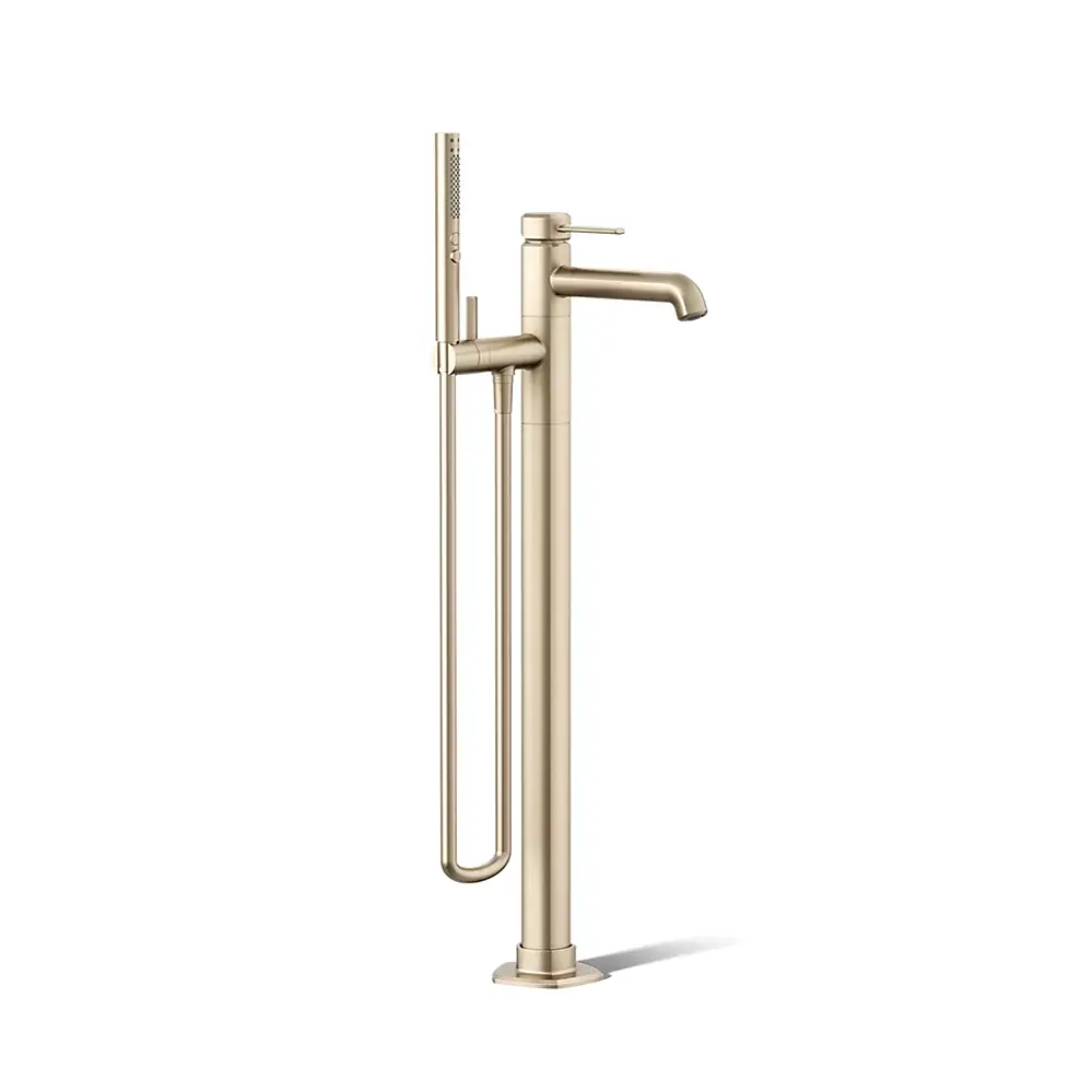 Kohler T27025-4-BV Occasion Freestanding Bath Filler