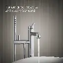 Kohler T27025-4-CP Occasion Freestanding Bath Filler