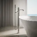Kohler T27025-4-SN Occasion Freestanding Bath Filler