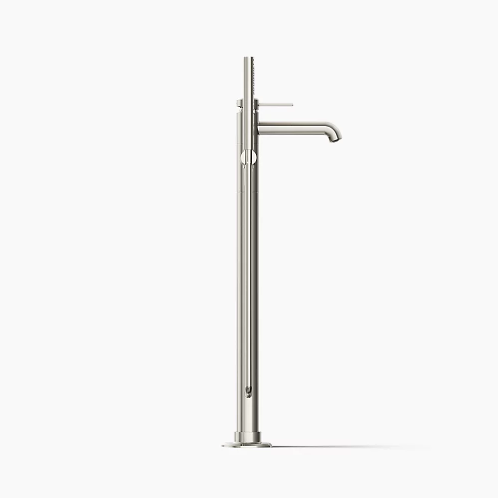 Kohler T27025-4-SN Occasion Freestanding Bath Filler