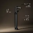 Kohler T27408-4-BL Riff Freestanding Bath Faucet Trim