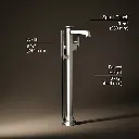 Kohler T27408-4-SN Riff Freestanding Bath Faucet Trim