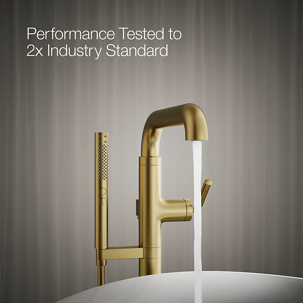 Kohler T27424-4-2MB Tone Freestanding Bath Faucet Trim